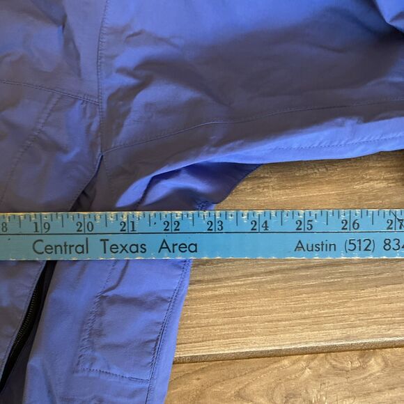 Marmot Jacket Women’s Medium Light Purple Blue Minimalist Gore-Tex Zip Up Rain - Picture 5 of 9